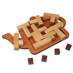 Teapot - Wooden Tray Packing Puzzle
