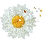 I AM Daisy- Shaped Jigsaw Puzzle