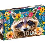 Floral Racoon