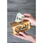 Nordic Longship - Wooden Secret Puzzle Gift Box