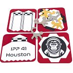 Astronaughty Monkeys - Tray Packing Puzzle