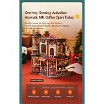 ROKR DIY Wooden Mechanical Model - Dream Coffee Factory