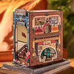 Rolife DIY Book Nook Shelf Insert (Bookend) - Street Scene