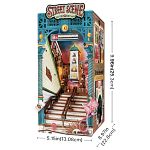 Rolife DIY Book Nook Shelf Insert (Bookend) - Street Scene