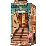 Rolife DIY Book Nook Shelf Insert (Bookend) - Street Scene