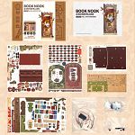 Rolife DIY Book Nook Shelf Insert (Bookend) - Fall Into Wonder