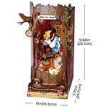 Rolife DIY Book Nook Shelf Insert (Bookend) - Fall Into Wonder