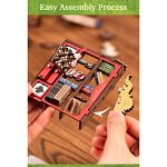 Rolife DIY Book Nook Shelf Insert (Bookend) - Fall Into Wonder