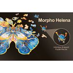 Rowood: Morpho Helena - 200 Piece Shaped Wooden Jigsaw Puzzle