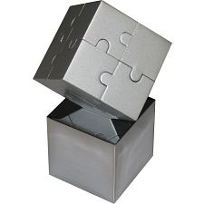 Magnetic Cube Puzzle - Metal
