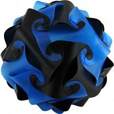 Cyclone Puzzle - Blue and Black
