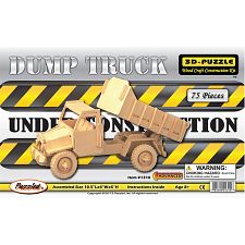 Dump Truck - 3D Wooden Puzzle (184499013106) photo