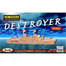 Destroyer - 3D Wooden Puzzle (184499014097) photo