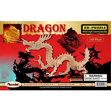Dragon - Medium - 3D Wooden Puzzle (184499015063) photo
