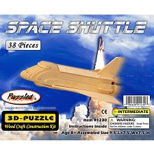 Space Shuttle - 3D Wooden Puzzle