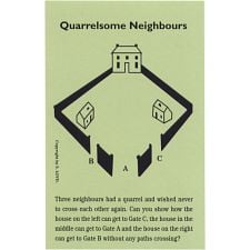 Quarrelsome Neighbours - Trade Card