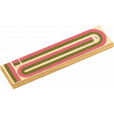 Color 2 Track Cribbage Board (CHH Games 704551024224) photo