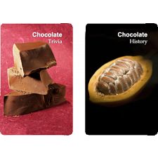 Playing Cards - Chocolate Facts - 