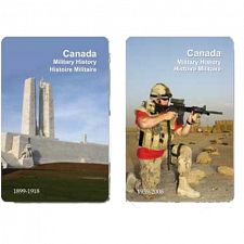 Playing Cards - Canada Military History Facts (Finders Forum 6430017280340) photo