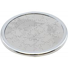 Coaster Puzzle - World Map - Magnetic