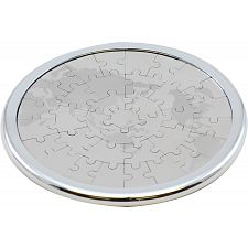 Coaster Puzzle - World Map - Magnetic - 