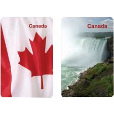 Playing Cards - Canada Facts (Finders Forum 6430017280326) photo