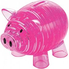 3D Crystal Puzzle Deluxe - Piggy Bank