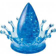 3D Crystal Puzzle - Water Crown - 