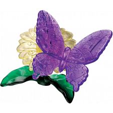 3D Crystal Puzzle - Butterfly - 