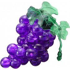 3D Crystal Puzzle - Grapes - 