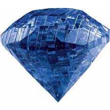 3D Crystal Puzzle - Gem - Sapphire Blue