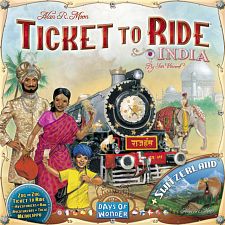 Ticket to Ride: India (Expansion) (Days of Wonder 824968117743) photo