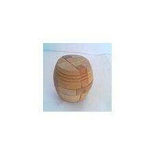 Wooden Barrel Puzzle - 