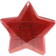 Star 3x3x3 Cube - Red Body (Yong Jun Toys 6948571802316) photo