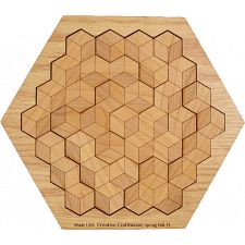 Hexagon 10 in solved base (Creative Crafthouse 779090819747) photo