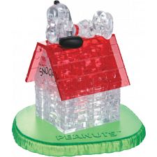 3D Crystal Puzzle - Peanuts: Snoopy House