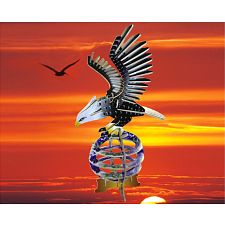 Eagle - Illuminated 3D Wooden Puzzle