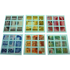 3x3x3 Money Note Stickers Set - 