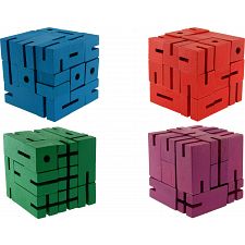 Flexi Cube - Set of 4 Puzzles (Mi-Toys 6939160911625) photo