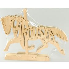 Carousel - Wooden Puzzle (Amish Wood Works 779090823768) photo