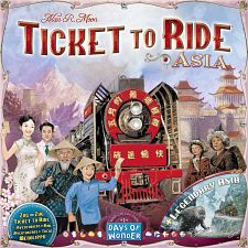 Ticket to Ride: Asia (Expansion) (Days of Wonder 824968117736) photo