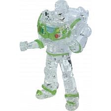3D Crystal Puzzle - Buzz Lightyear (Clear) - 