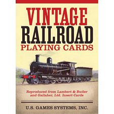 Playing Cards - Vintage Railroad - 