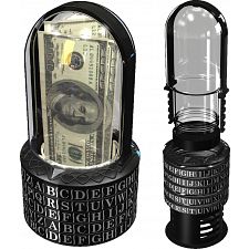 Puzzle Pod Cryptex - Brain Teaser Puzzle & Coin Bank (4 Thought Products X000DRXIH3) photo