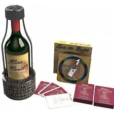 Vino Vault Wine Cryptex & Game (4 Thought Products 779090711201) photo