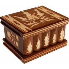 Romanian Puzzle Box - Small Brown - 