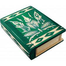 Romanian Secret Book Box - Green - 
