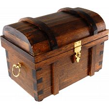 Wooden Treasure Chest - Style B