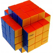 3x3x5 Cross-Cube with Fisher & Evgeniy logo Stickerless - 