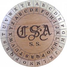 Confederate Army Cipher Disk - 